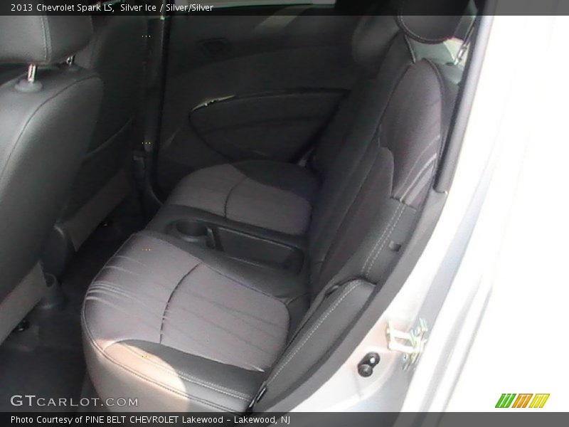 Silver Ice / Silver/Silver 2013 Chevrolet Spark LS