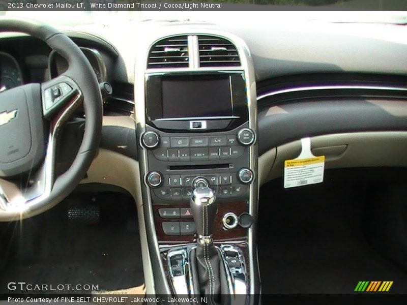 Dashboard of 2013 Malibu LT