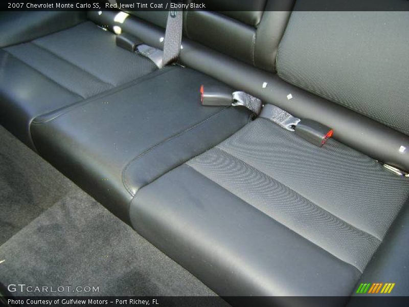 Red Jewel Tint Coat / Ebony Black 2007 Chevrolet Monte Carlo SS