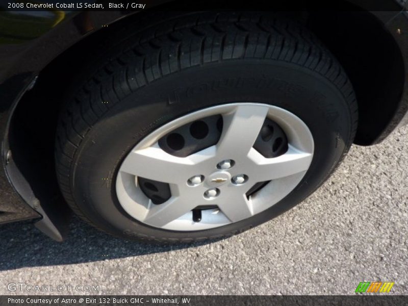 Black / Gray 2008 Chevrolet Cobalt LS Sedan