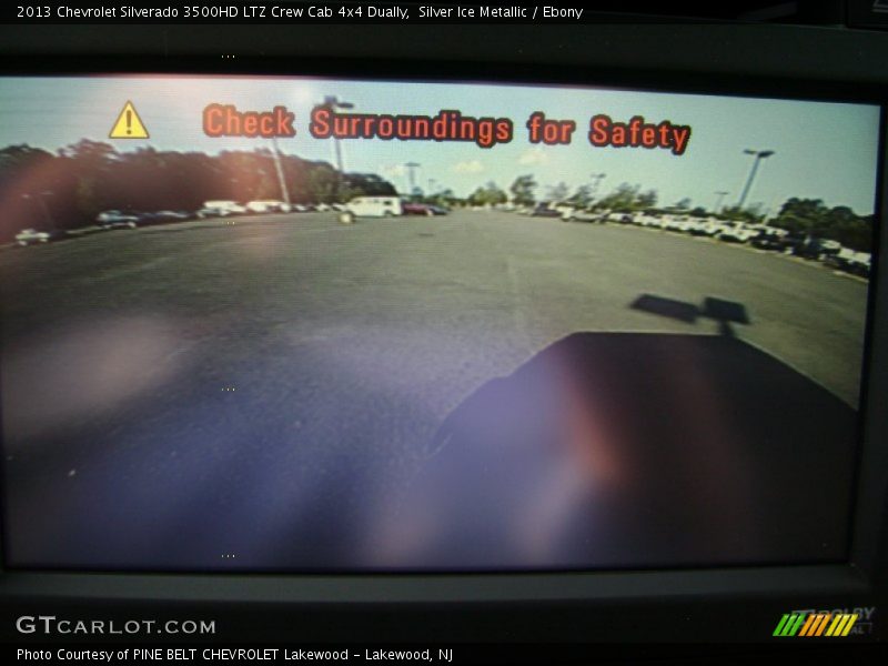 Silver Ice Metallic / Ebony 2013 Chevrolet Silverado 3500HD LTZ Crew Cab 4x4 Dually