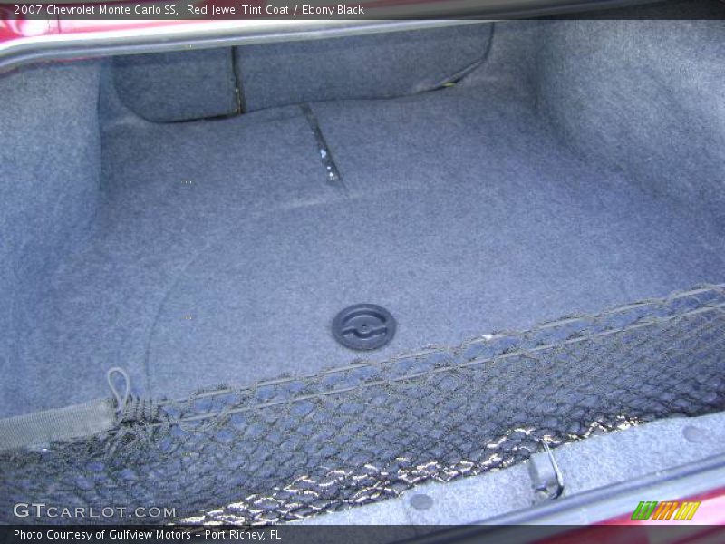 Red Jewel Tint Coat / Ebony Black 2007 Chevrolet Monte Carlo SS