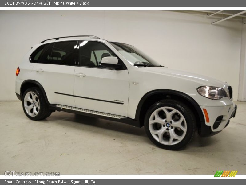 Alpine White / Black 2011 BMW X5 xDrive 35i