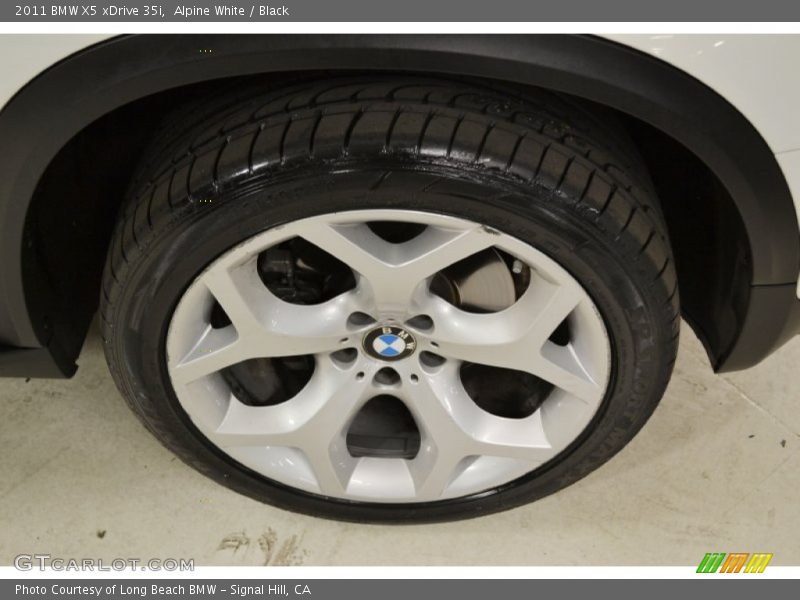Alpine White / Black 2011 BMW X5 xDrive 35i