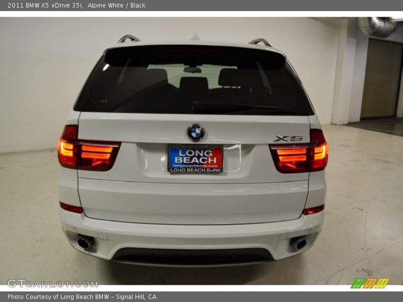 Alpine White / Black 2011 BMW X5 xDrive 35i