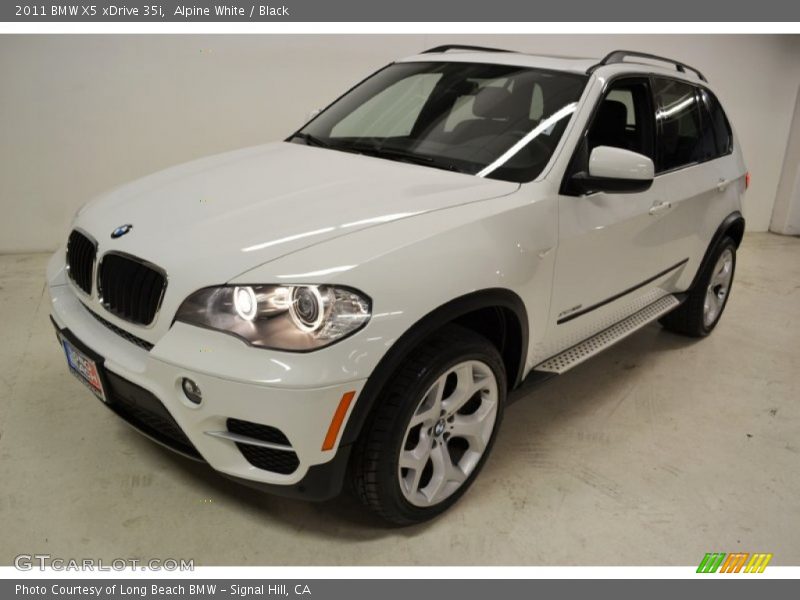 Alpine White / Black 2011 BMW X5 xDrive 35i