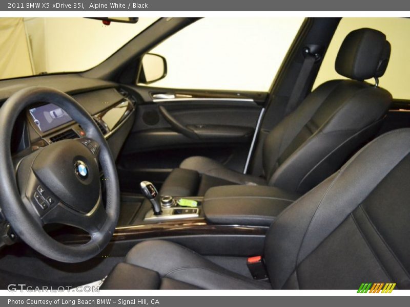 Alpine White / Black 2011 BMW X5 xDrive 35i