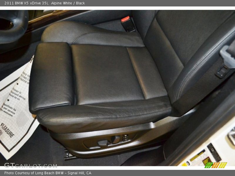 Alpine White / Black 2011 BMW X5 xDrive 35i
