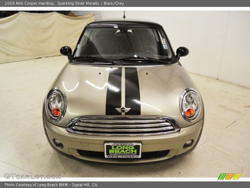Sparkling Silver Metallic / Black/Grey 2009 Mini Cooper Hardtop