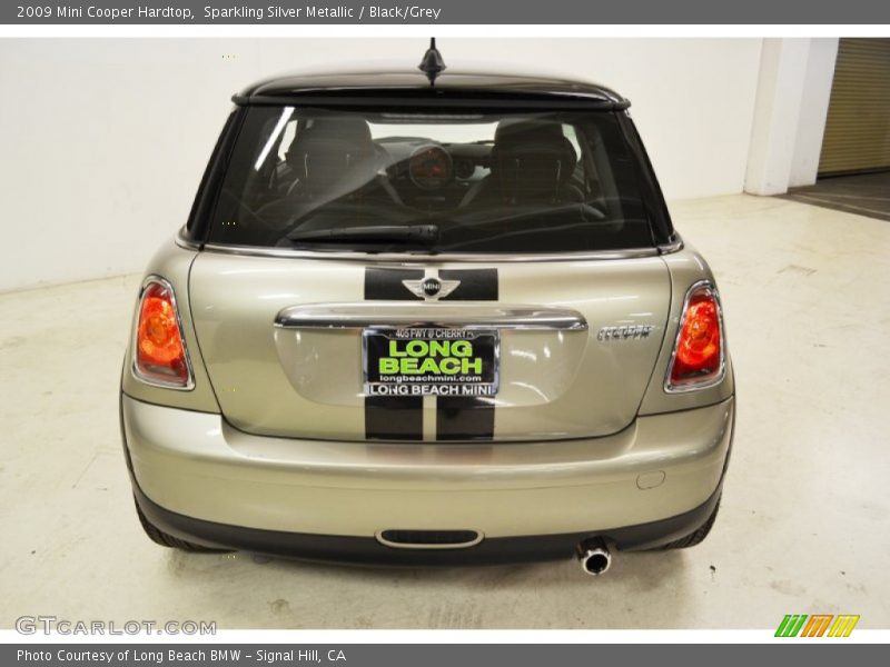 Sparkling Silver Metallic / Black/Grey 2009 Mini Cooper Hardtop