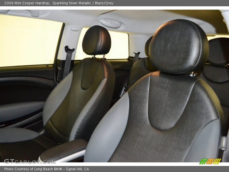 Sparkling Silver Metallic / Black/Grey 2009 Mini Cooper Hardtop