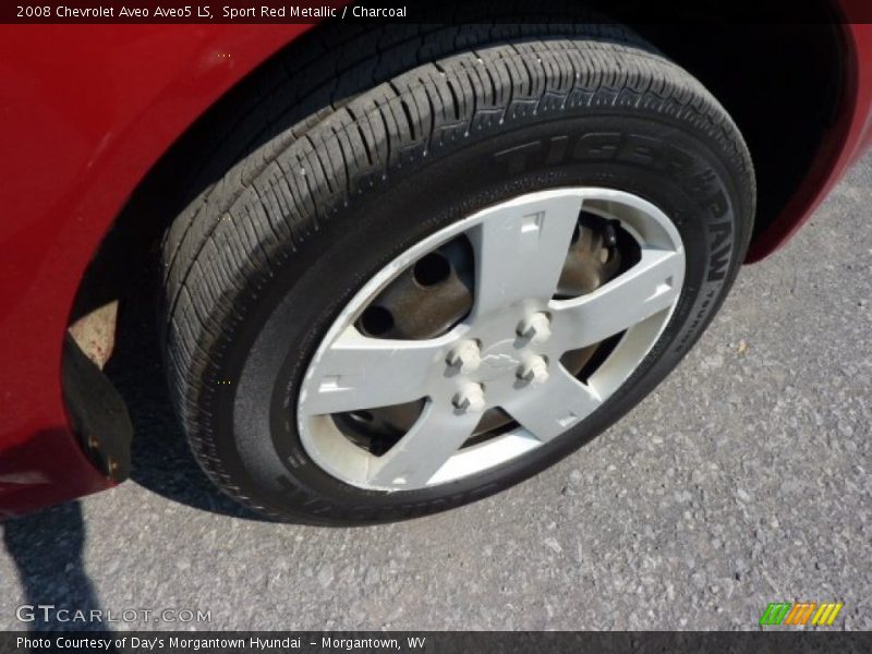 Sport Red Metallic / Charcoal 2008 Chevrolet Aveo Aveo5 LS