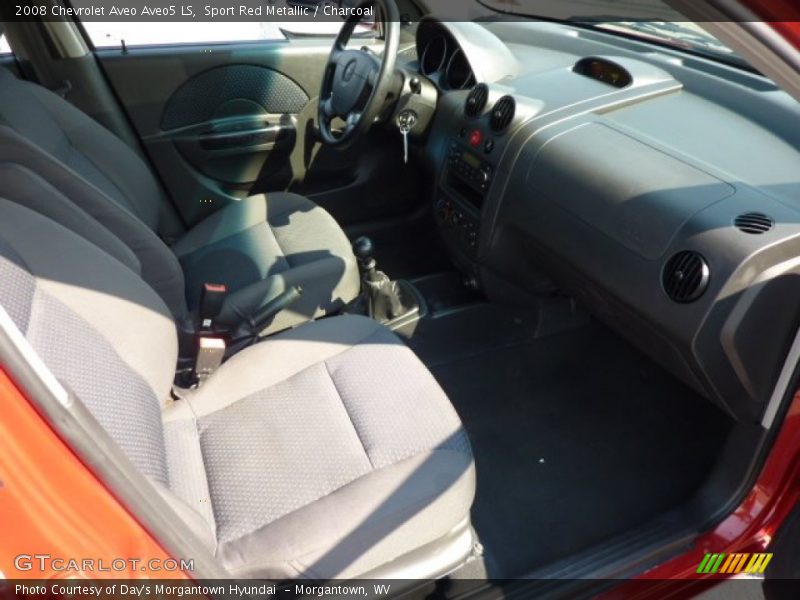Sport Red Metallic / Charcoal 2008 Chevrolet Aveo Aveo5 LS