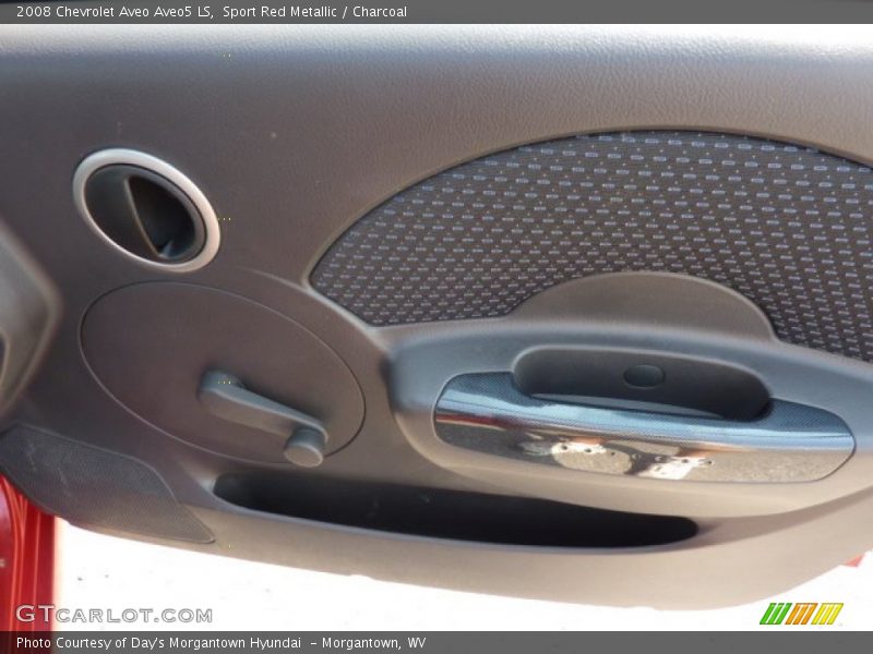 Sport Red Metallic / Charcoal 2008 Chevrolet Aveo Aveo5 LS
