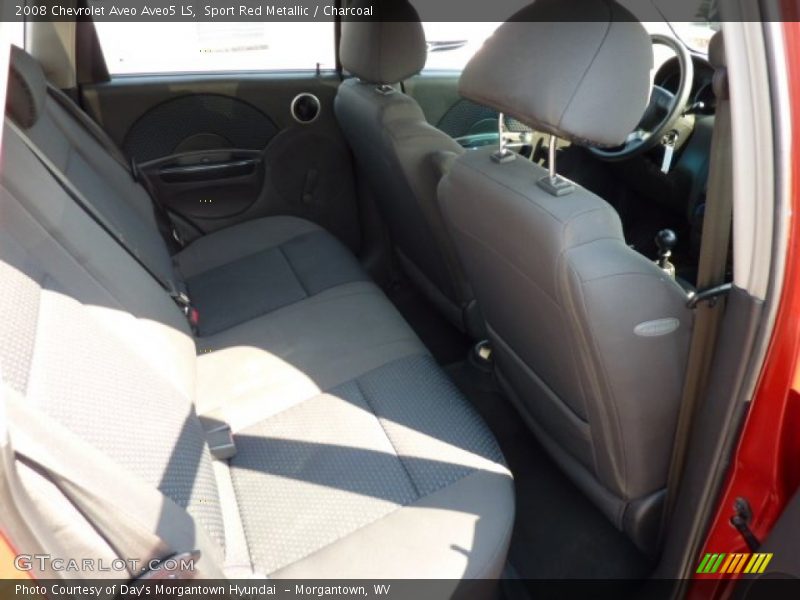 Sport Red Metallic / Charcoal 2008 Chevrolet Aveo Aveo5 LS