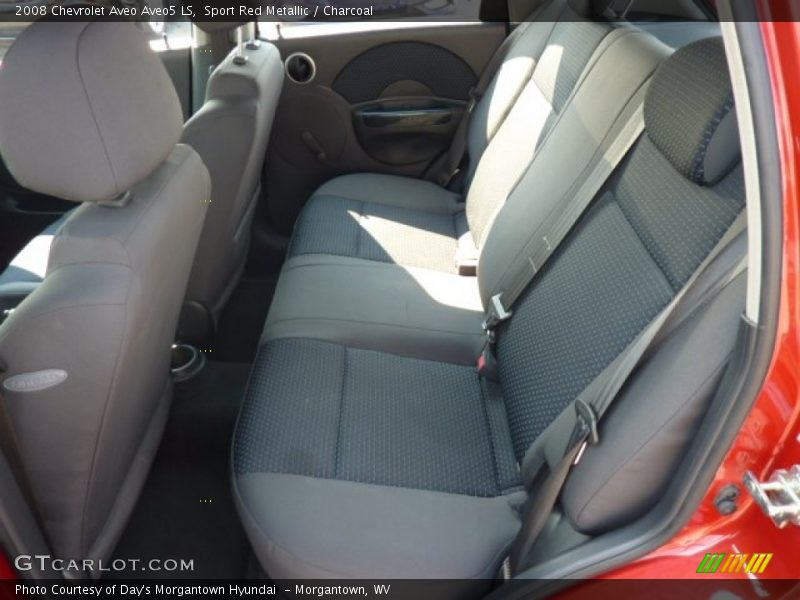 Sport Red Metallic / Charcoal 2008 Chevrolet Aveo Aveo5 LS