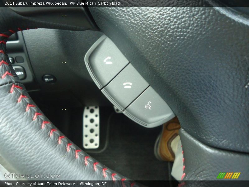 Controls of 2011 Impreza WRX Sedan