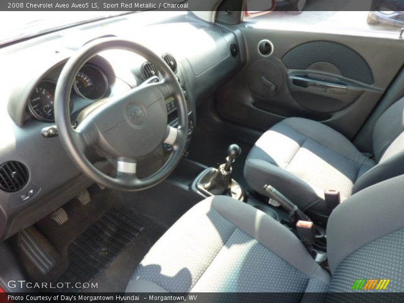 Sport Red Metallic / Charcoal 2008 Chevrolet Aveo Aveo5 LS