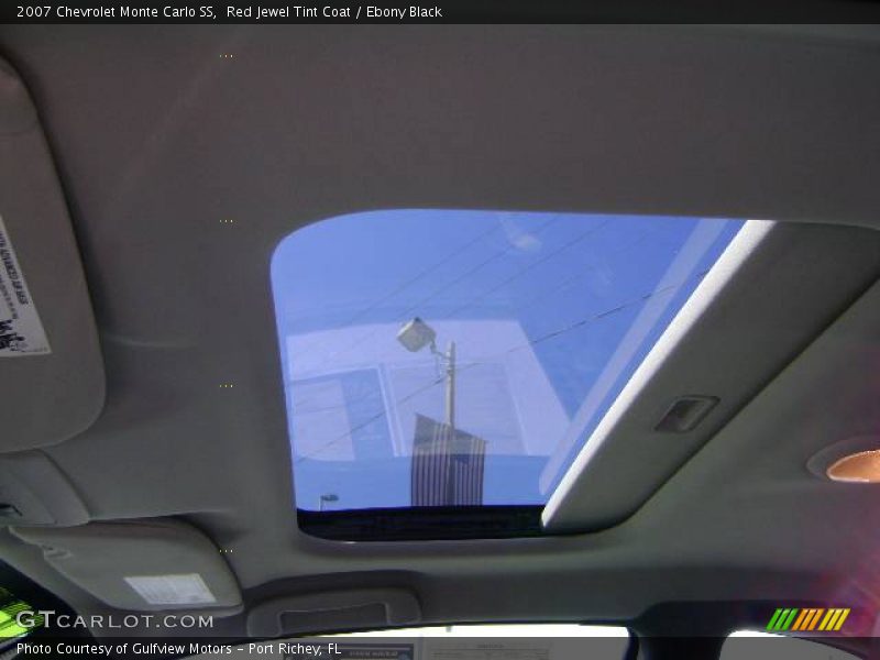 Red Jewel Tint Coat / Ebony Black 2007 Chevrolet Monte Carlo SS