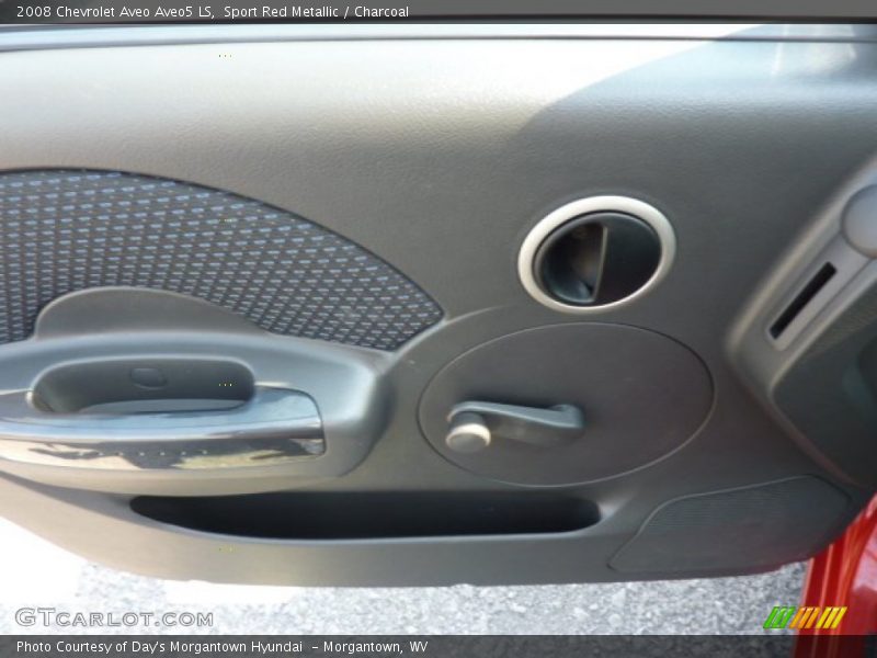 Sport Red Metallic / Charcoal 2008 Chevrolet Aveo Aveo5 LS