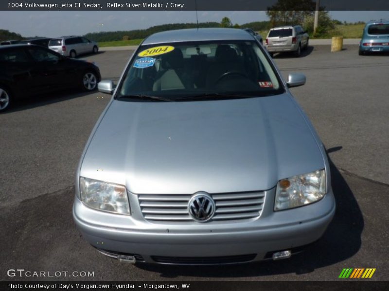 Reflex Silver Metallic / Grey 2004 Volkswagen Jetta GL Sedan
