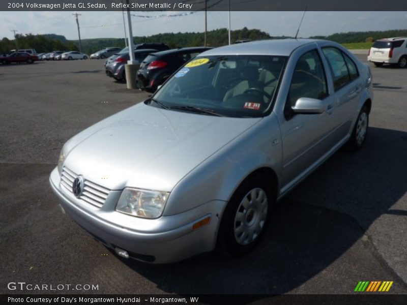 Reflex Silver Metallic / Grey 2004 Volkswagen Jetta GL Sedan