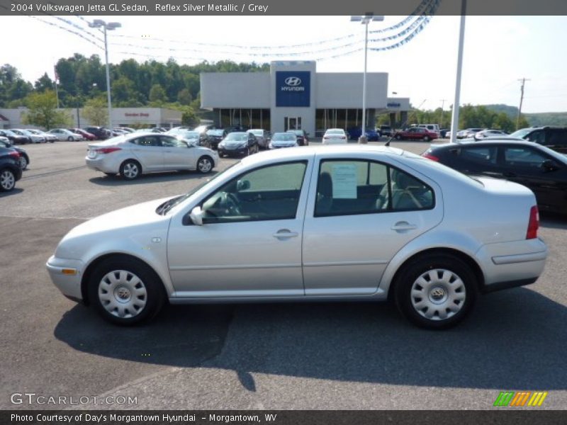 Reflex Silver Metallic / Grey 2004 Volkswagen Jetta GL Sedan