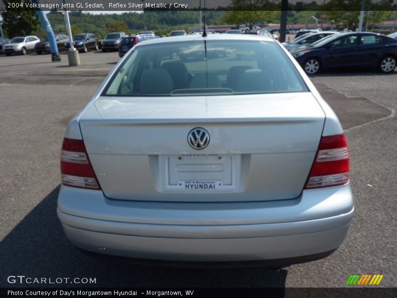 Reflex Silver Metallic / Grey 2004 Volkswagen Jetta GL Sedan