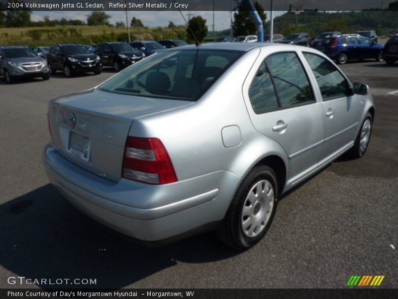 Reflex Silver Metallic / Grey 2004 Volkswagen Jetta GL Sedan