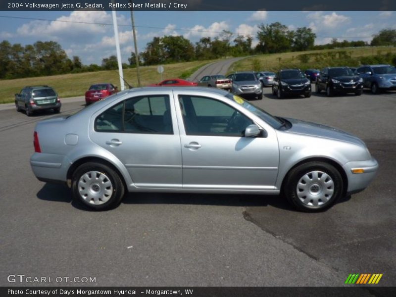 Reflex Silver Metallic / Grey 2004 Volkswagen Jetta GL Sedan