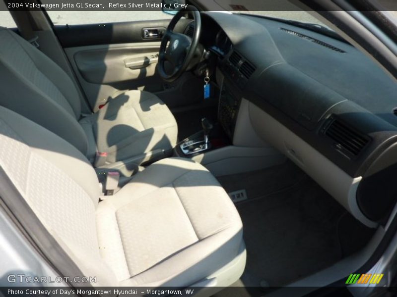 Reflex Silver Metallic / Grey 2004 Volkswagen Jetta GL Sedan