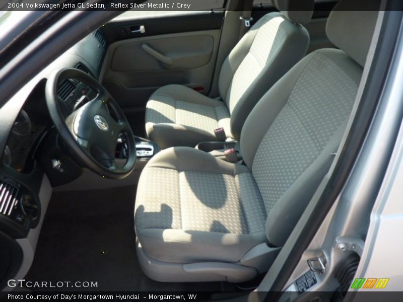 Reflex Silver Metallic / Grey 2004 Volkswagen Jetta GL Sedan