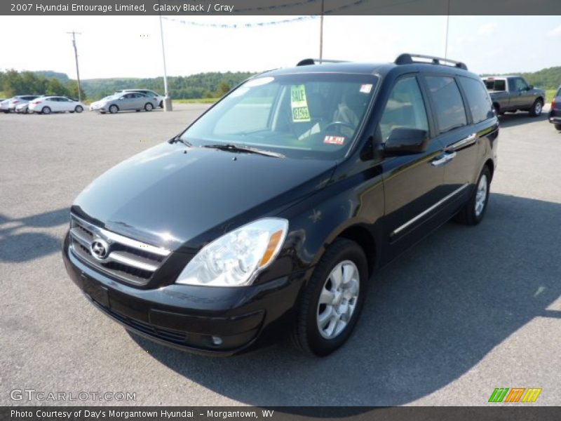 Galaxy Black / Gray 2007 Hyundai Entourage Limited