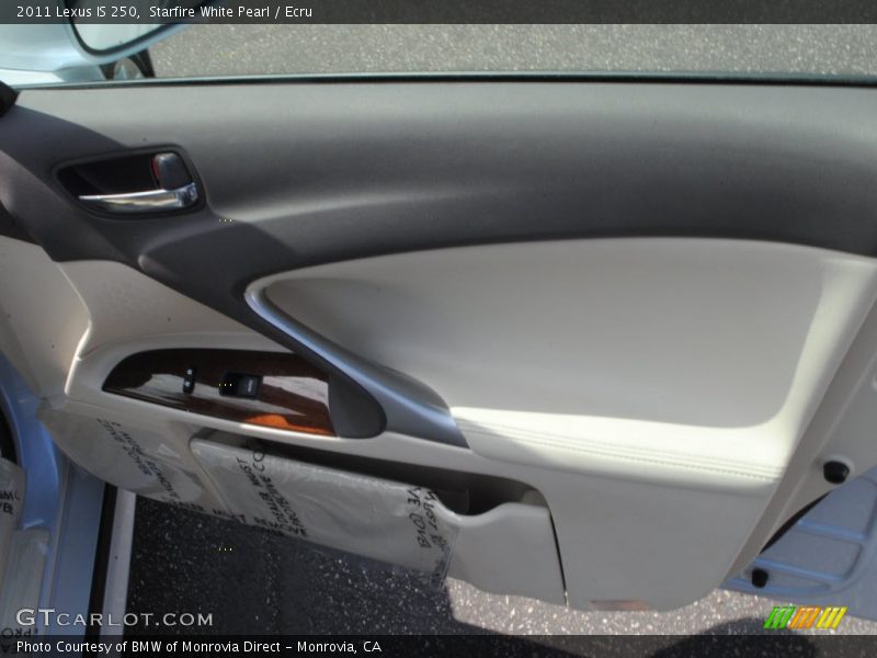 Starfire White Pearl / Ecru 2011 Lexus IS 250