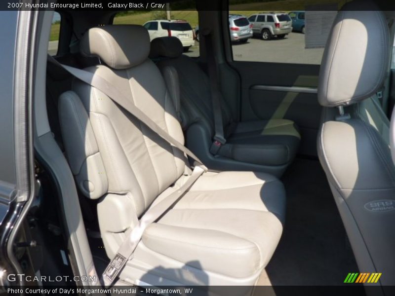 Galaxy Black / Gray 2007 Hyundai Entourage Limited