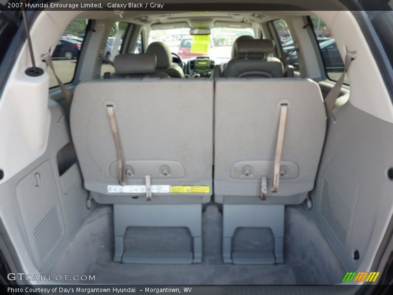 Galaxy Black / Gray 2007 Hyundai Entourage Limited