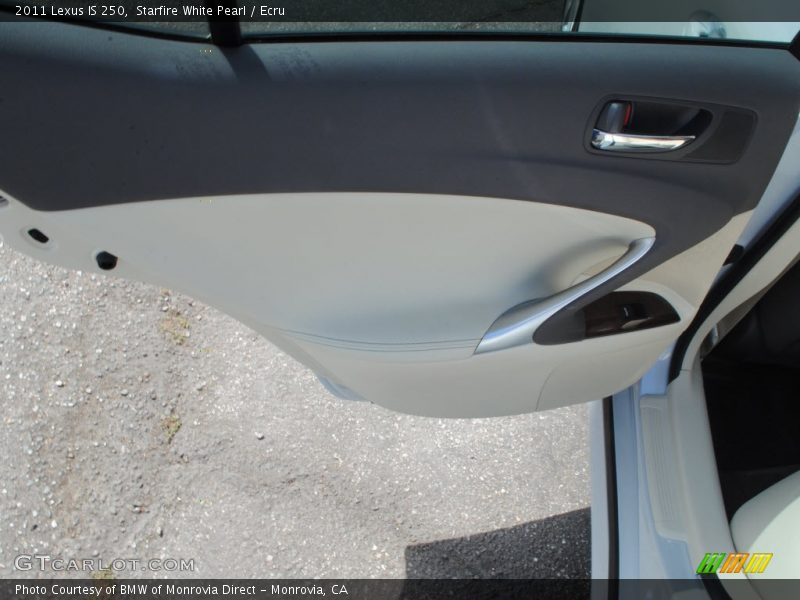 Starfire White Pearl / Ecru 2011 Lexus IS 250