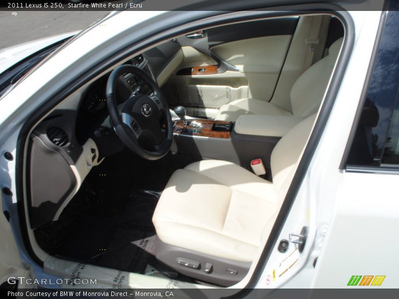 Starfire White Pearl / Ecru 2011 Lexus IS 250