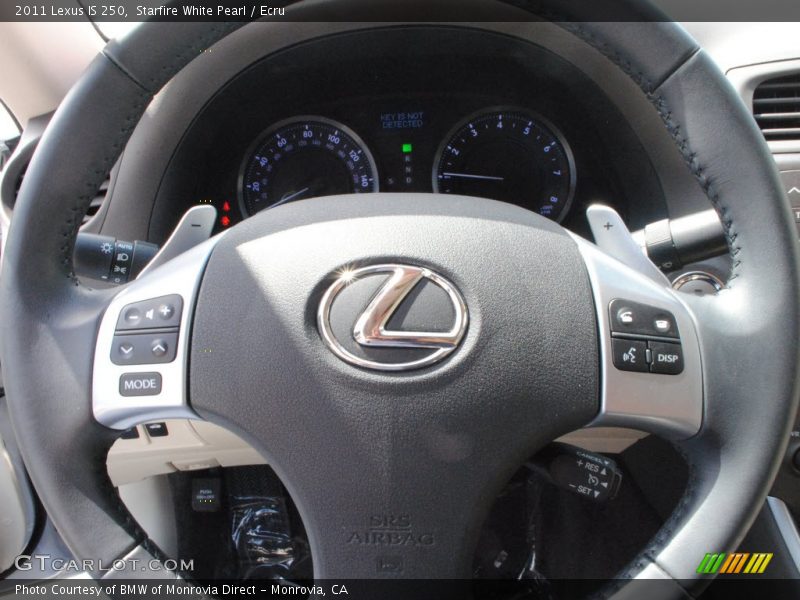 Starfire White Pearl / Ecru 2011 Lexus IS 250