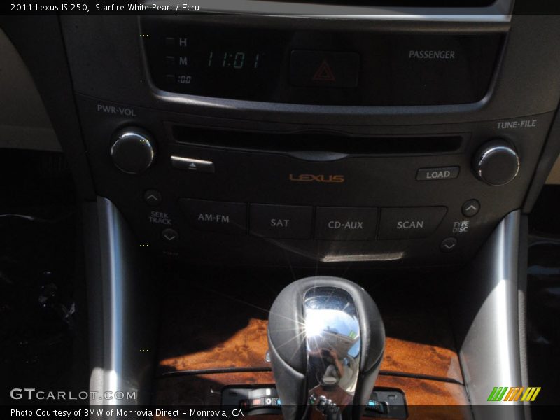Starfire White Pearl / Ecru 2011 Lexus IS 250