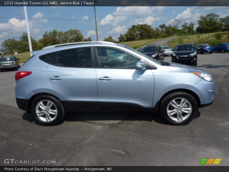  2013 Tucson GLS AWD Aurora Blue