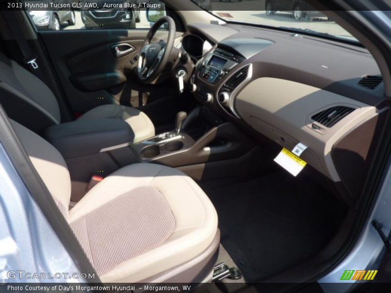  2013 Tucson GLS AWD Taupe Interior