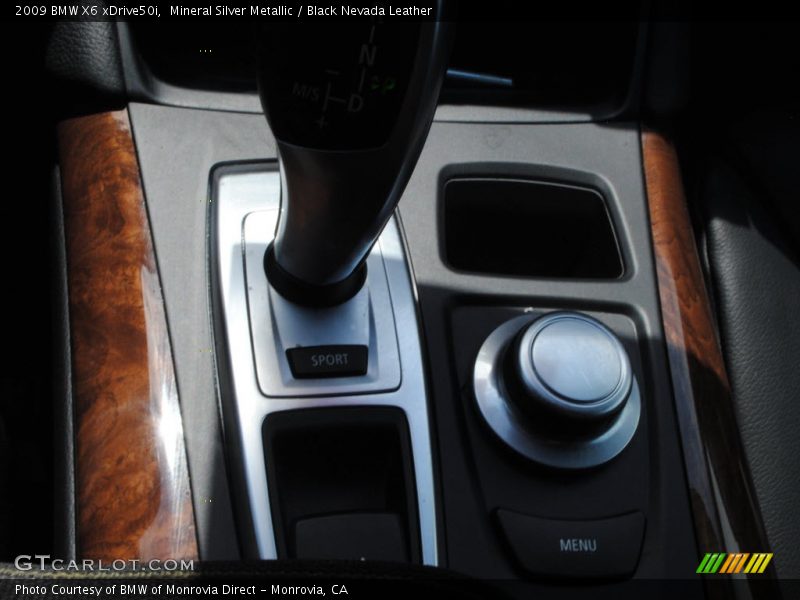 Mineral Silver Metallic / Black Nevada Leather 2009 BMW X6 xDrive50i