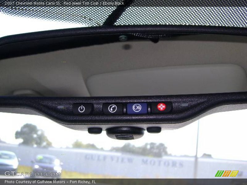Red Jewel Tint Coat / Ebony Black 2007 Chevrolet Monte Carlo SS