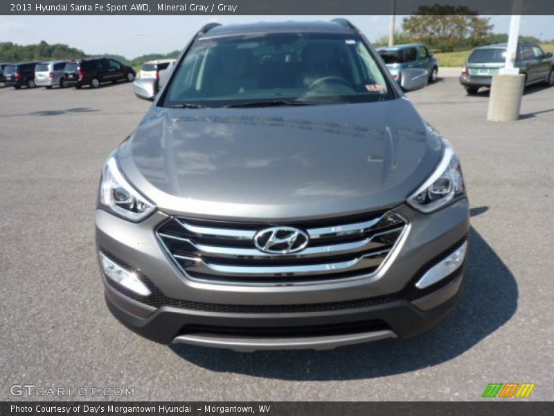 Mineral Gray / Gray 2013 Hyundai Santa Fe Sport AWD
