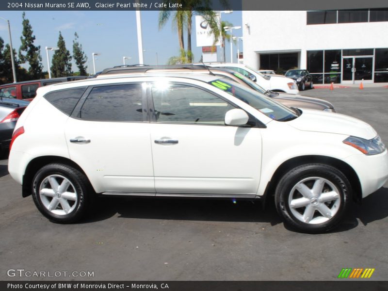 Glacier Pearl White / Cafe Latte 2004 Nissan Murano SE AWD
