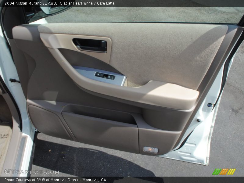 Glacier Pearl White / Cafe Latte 2004 Nissan Murano SE AWD