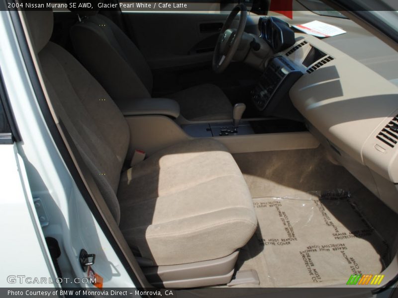 Glacier Pearl White / Cafe Latte 2004 Nissan Murano SE AWD