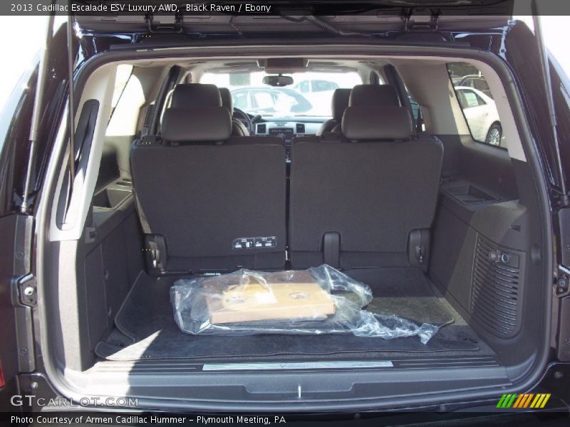 Black Raven / Ebony 2013 Cadillac Escalade ESV Luxury AWD
