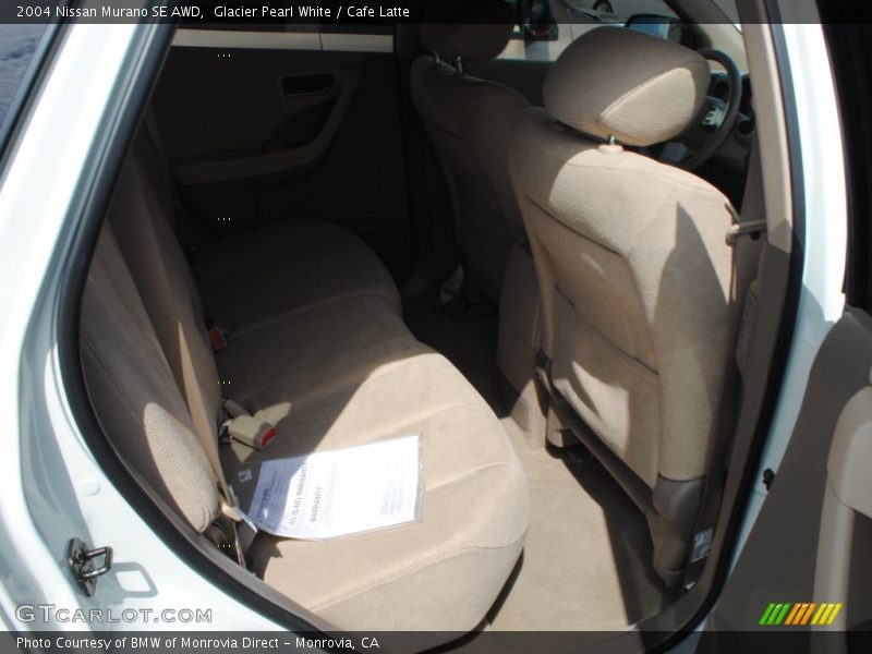 Glacier Pearl White / Cafe Latte 2004 Nissan Murano SE AWD